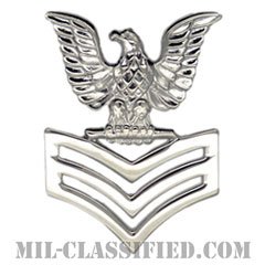 一等兵曹（Petty Officer First Class）[カラー/キャップ用階級章/バッジ]の画像