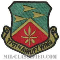 第179空輸航空団（179th Airlift Wing）[サブデュード/カットエッジ/パッチ]の画像