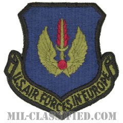 在欧アメリカ空軍（Air Forces In Europe Command）[サブデュード/カットエッジ/パッチ]の画像