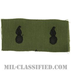 兵器科章（Ordnance Corps）[サブデュード/1960s/コットン100％/パッチ/ペア（2枚1組）]の画像