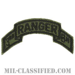 第75レンジャー連隊第3大隊（3rd Battalion, 75th Ranger Regiment）[サブデュード/1984-1986/カットエッジ/パッチ]の画像