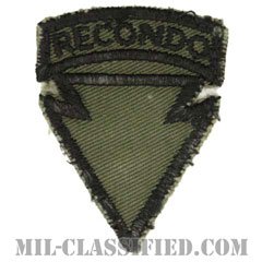 第4歩兵師団リコンドースクール（4th Infantry Division Recondo School）[サブデュード/カットエッジ/パッチ/中古1点物]の画像