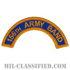 第156音楽隊タブ（156th Army Band Tab）[カラー/メロウエッジ/パッチ]の画像