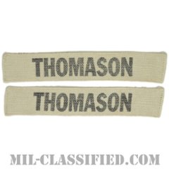 THOMASON[カラー/プリント/ネームテープ/パッチ/中古1点物（2枚セット）]の画像