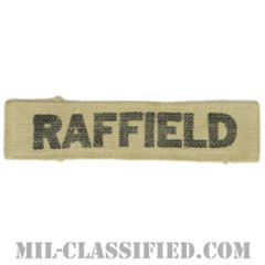 RAFFIELD[カラー/プリント/ネームテープ/パッチ/中古1点物]の画像