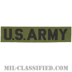 U.S.ARMY[サブデュード/1960s/機械織り/ネームテープ/パッチ]の画像