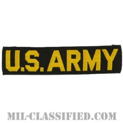 U.S.ARMY[カラー/機械織り/ネームテープ/パッチ/中古1点物]の画像
