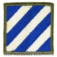 第3歩兵師団（3rd Infantry Division）[カラー/カットエッジ/パッチ/中古1点物]の画像