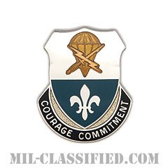 第82空挺師団特殊部隊大隊（Special Troops Battalion, 82nd Airborne Division）[カラー/クレスト（Crest・DUI・DI）バッジ]の画像
