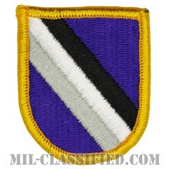 第95民事活動旅団（95th Civil Affairs Brigade）[カラー/メロウエッジ/ベレーフラッシュパッチ]の画像