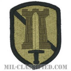 第204機動支援旅団（204th Maneuver Enhancement Brigade）[OCP/メロウエッジ/ベルクロ付パッチ]の画像