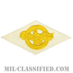 名誉除隊章 (ラプチャードダック)（WWII Honorable Discharge/Ruptured Duck）[カラー/ホワイト刺繍/パッチ]の画像