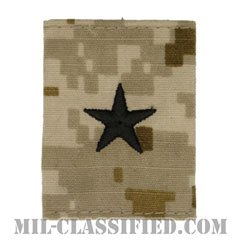 准将 (下級少将)（Rear Admiral Lower Half (RDML)）[NWU Type2（AOR1）/ユニフォーム・パーカー用スライドオン階級章]の画像