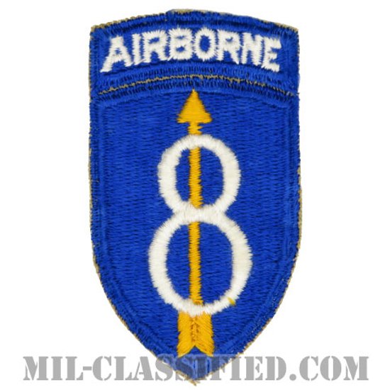 第8歩兵師団（第8歩兵師団）[カラー/カットエッジ/パッチ/エアボーンタブ付ワンピースタイプ/1点物]画像