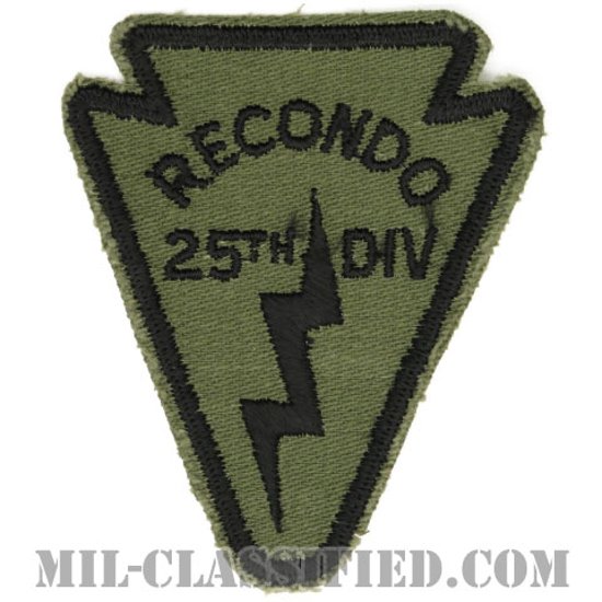 第25歩兵師団リコンドースクール（25th Infantry Division Recondo School）[サブデュード/カットエッジ/パッチ/1点物]画像