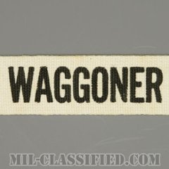 WAGGONER[カラー/プリント/ネームテープ/パッチ]画像