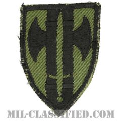 第18憲兵旅団（18th Military Police Brigade）[サブデュード/カットエッジ/パッチ/ローカルメイド/中古1点物]の画像