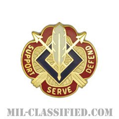 第18人事グループ（18th Personnel Group）[カラー/クレスト（Crest・DUI・DI）バッジ]の画像