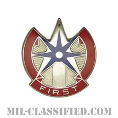 第1維持コマンド（1st Sustainment Command）[カラー/クレスト（Crest・DUI・DI）バッジ]の画像