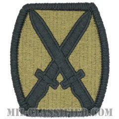 第10山岳師団（10th Mountain Division）[OCP/メロウエッジ/ベルクロ付パッチ]の画像