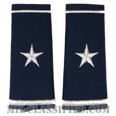 准将（Brigadier General (BG)）[空軍ブルー/ショルダー階級章/ロングサイズ肩章/ペア（2枚1組）]の画像