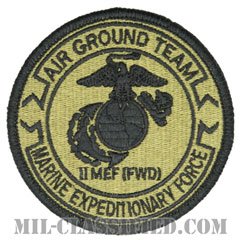 第2海兵遠征軍空地任務部隊（2nd MEF, MAGTF）[OCP/メロウエッジ/ベルクロ付パッチ]の画像