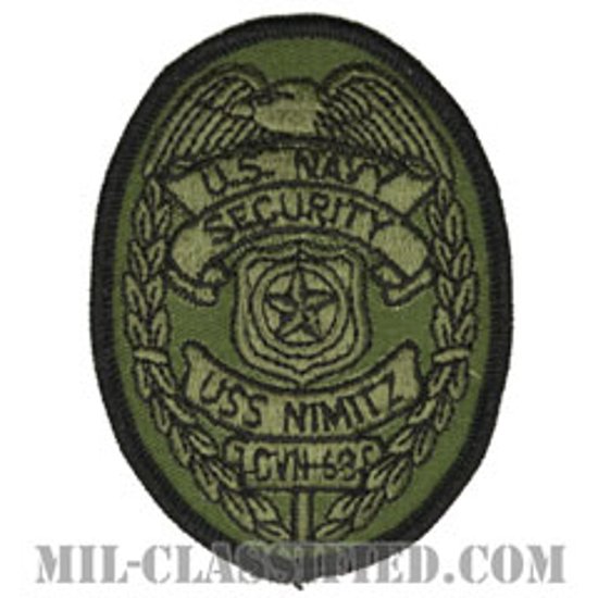 Naval Security Force (アメリカ海軍航空母艦ニミッツ憲兵隊/USS NIMITZ CVN-68)[サブデュード/メロウエッジ/パッチ]画像