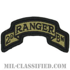 第75レンジャー連隊第2大隊（2nd Battalion, 75th Ranger Regiment）[OCP/メロウエッジ/ベルクロ付パッチ]の画像