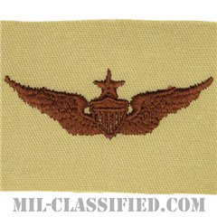 飛行士章 (シニア・パイロット)（Army Aviator (Pilot), Senior）[デザート/パッチ]の画像