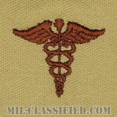 衛生科章（Medical Corps）[デザート/兵科章/パッチ/ペア（2枚1組）]の画像