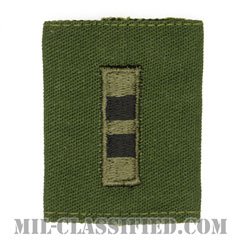 准尉 (CW2)（Chief Warrant Officer 2）[サブデュード/ゴアテックスパーカー用スライドオン階級章]の画像