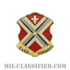 第116歩兵連隊（116th Infantry Regiment）[カラー/クレスト（Crest・DUI・DI）バッジ]の画像