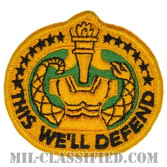 教育係軍曹識別章（Drill Sergeant Identification Badge）[カラー/メロウエッジ/パッチ]の画像