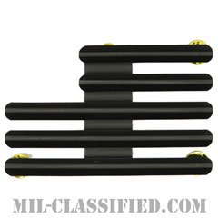13個用 [上下スペース有り・右揃え/リボン用バー（Mounting Bar）]の画像
