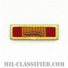 RVN Gallantry Cross Unit Citation [リボン（略綬・略章・Ribbon）/スモールフレーム・パームデバイス付/陸軍以外用部隊表彰（Unit Award）]の画像