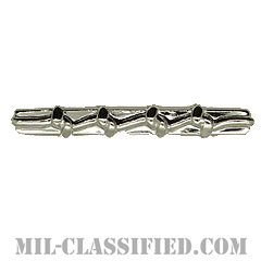 ノッテッド4 (シルバー)（Bar, Knotted 4, Silver）[リボン用デバイス（Attachment Device）]の画像
