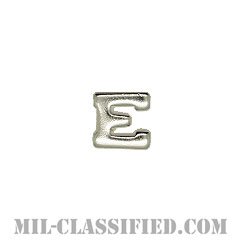 文字E (シルバー)（Letter "E", Silver, Marksmanship Ribbon, Expert）[リボン用デバイス（Attachment Device）]の画像
