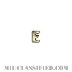 文字E (シルバー)（Letter "E", Silver, Navy "E" Ribbon）[リボン用デバイス（Attachment Device）]の画像