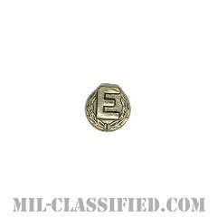 文字E (シルバー)（Letter "E", Silver, Wreathed, Navy "E" Ribbon）[リボン用デバイス（Attachment Device）]の画像