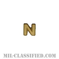 文字N (ゴールド)（Letter "N", Gold）[リボン用デバイス（Attachment Device）]の画像