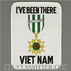 ベトナム戦争ベテラン（I’VE BEEN THERE VIETNAM）[カラー/メロウエッジ/パッチ/ノベルティ]の画像
