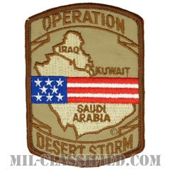 砂漠の嵐作戦（OPERATION DESERT STORM）[カラー/メロウエッジ/パッチ/ノベルティ]の画像