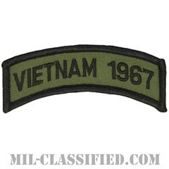 1967年ベトナム戦争ベテラン（VIETNAM 1967）[サブデュード/メロウエッジ/パッチ/ノベルティ]の画像