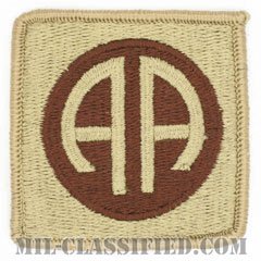 第82空挺師団（82nd Airborne Division）[デザート/メロウエッジ/パッチ]の画像