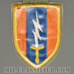 第1通信旅団（1st Signal Brigade）[カラー/カットエッジ/パッチ/ポケットハンガー/1点物]の画像