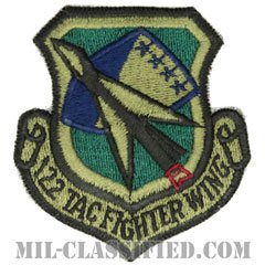 第122戦術戦闘航空団（122nd Tactical Fighter Wing）[サブデュード/カットエッジ/パッチ]の画像