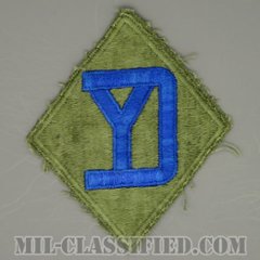 第26歩兵師団（26th Infantry Division）[カラー/カットエッジ/パッチ/中古1点物]の画像