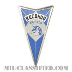 第18空挺軍団リコンドースクール（18th Airborne Corps Recondo School）[カラー/バッジ]の画像