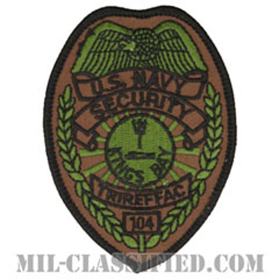 Naval Security Force (キングス・ベイ海軍潜水艦基地トライデント整備所憲兵隊)[サブデュード/メロウエッジ/パッチ]画像