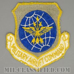 軍事空輸軍団（Military Airlift Command (MAC)）[カラー/カットエッジ/パッチ/1960s/4インチ規格/中古1点物]の画像
